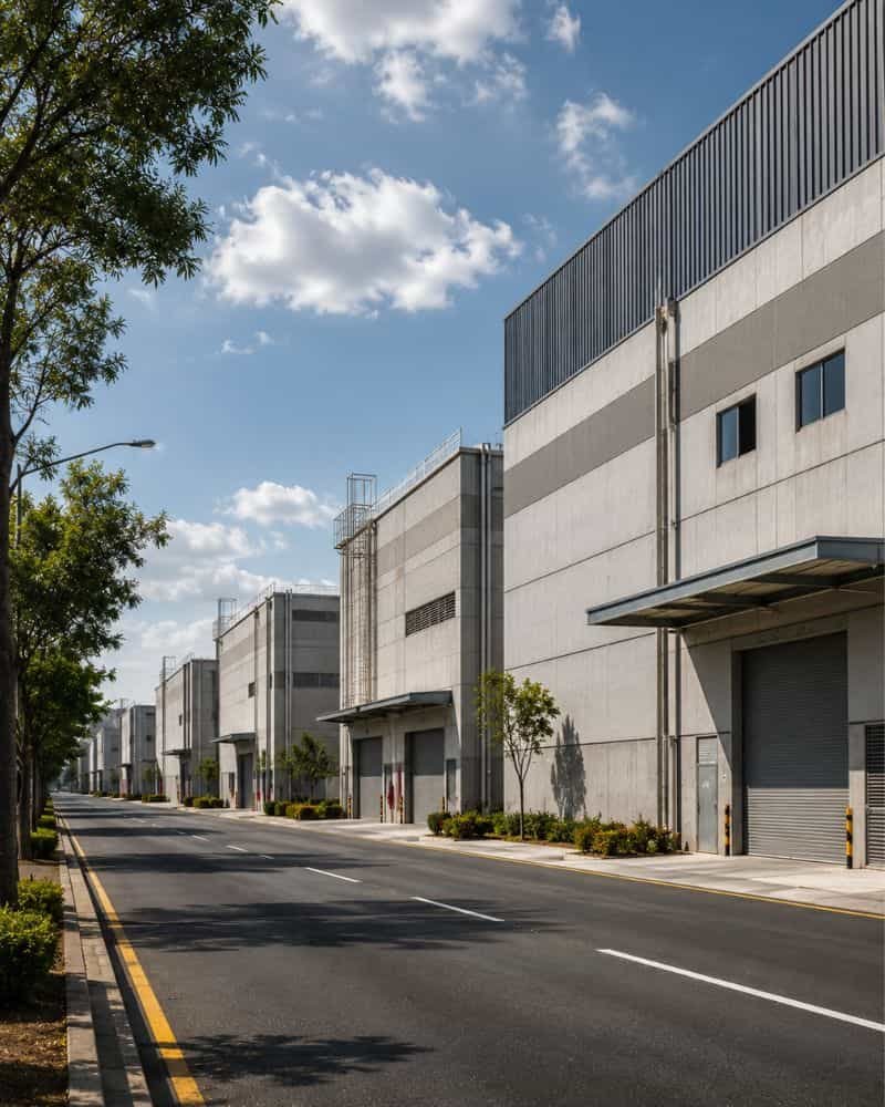 Naves industriales y bodegas en la zona de Vallejo, Azcapotzalco