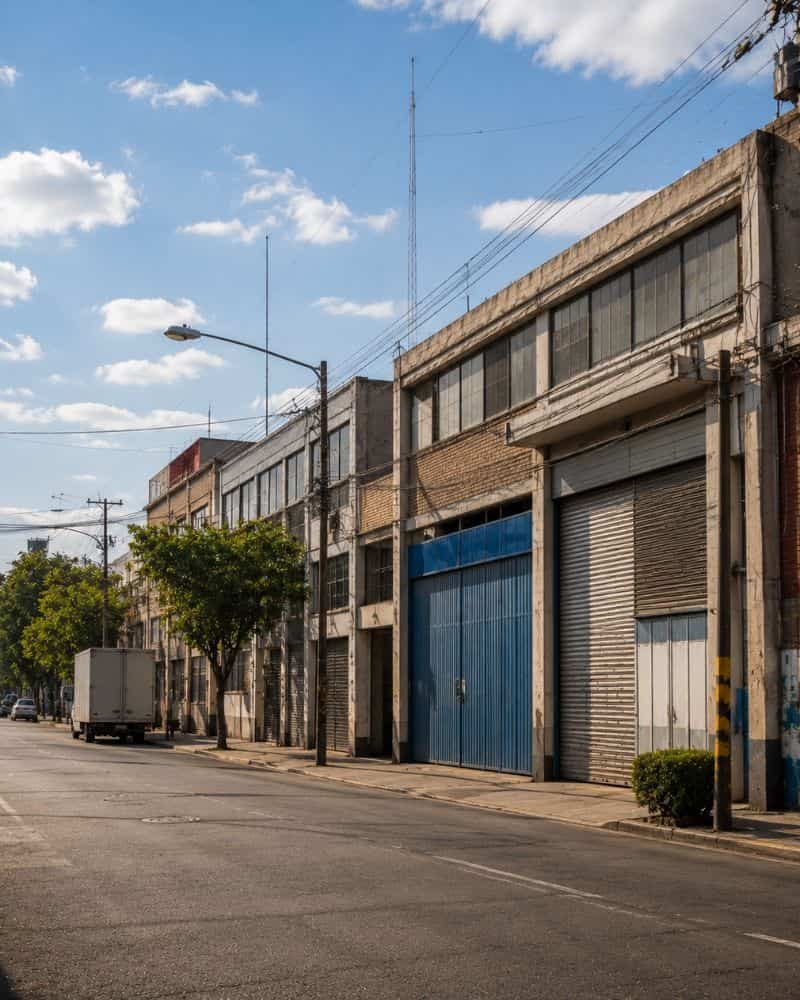 Locales y bodegas de industria ligera en Granjas México, Iztacalco