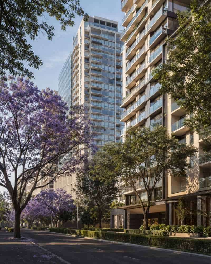 Edificios residenciales de lujo en Polanco, Miguel Hidalgo, Ciudad de México
